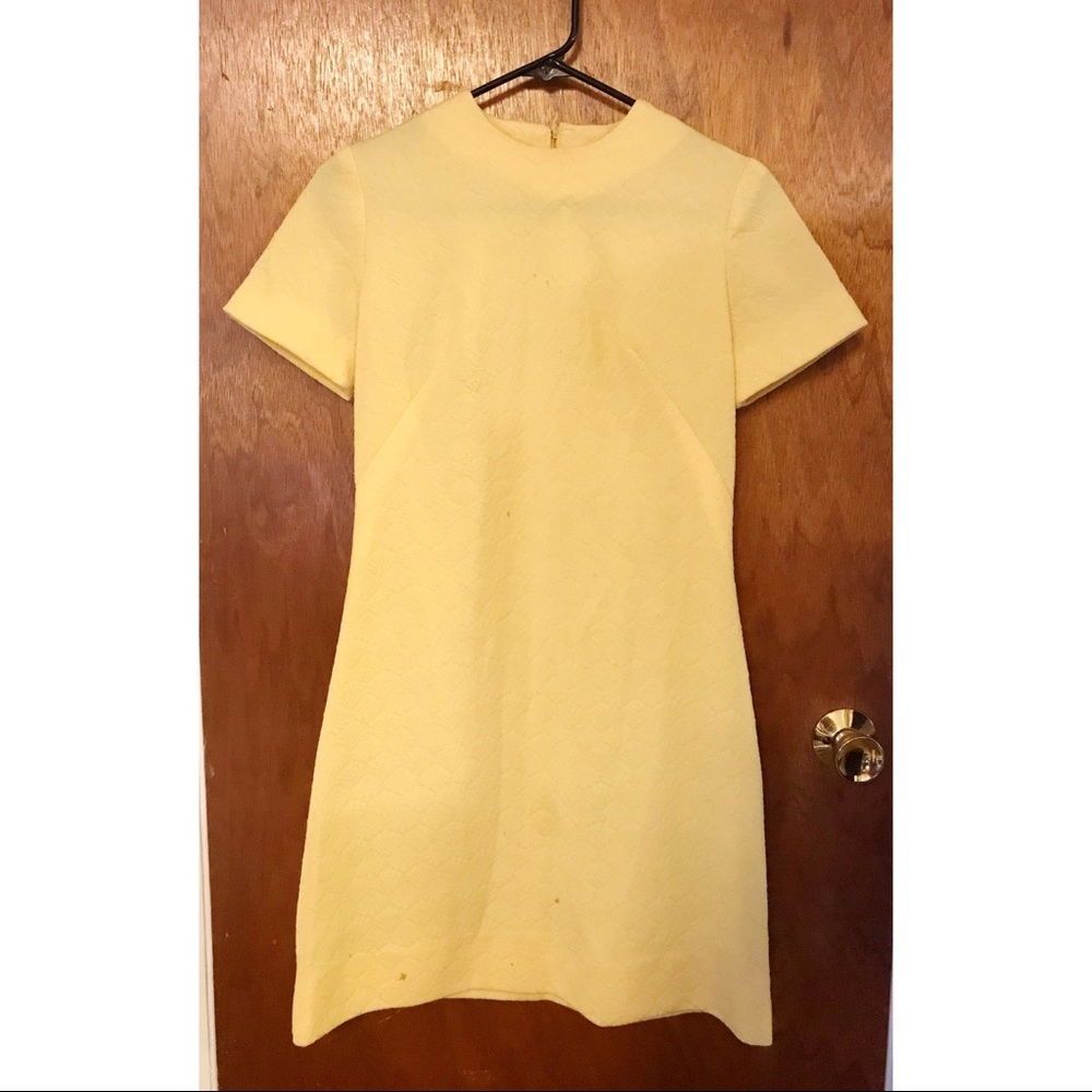 Vintage yellow dress